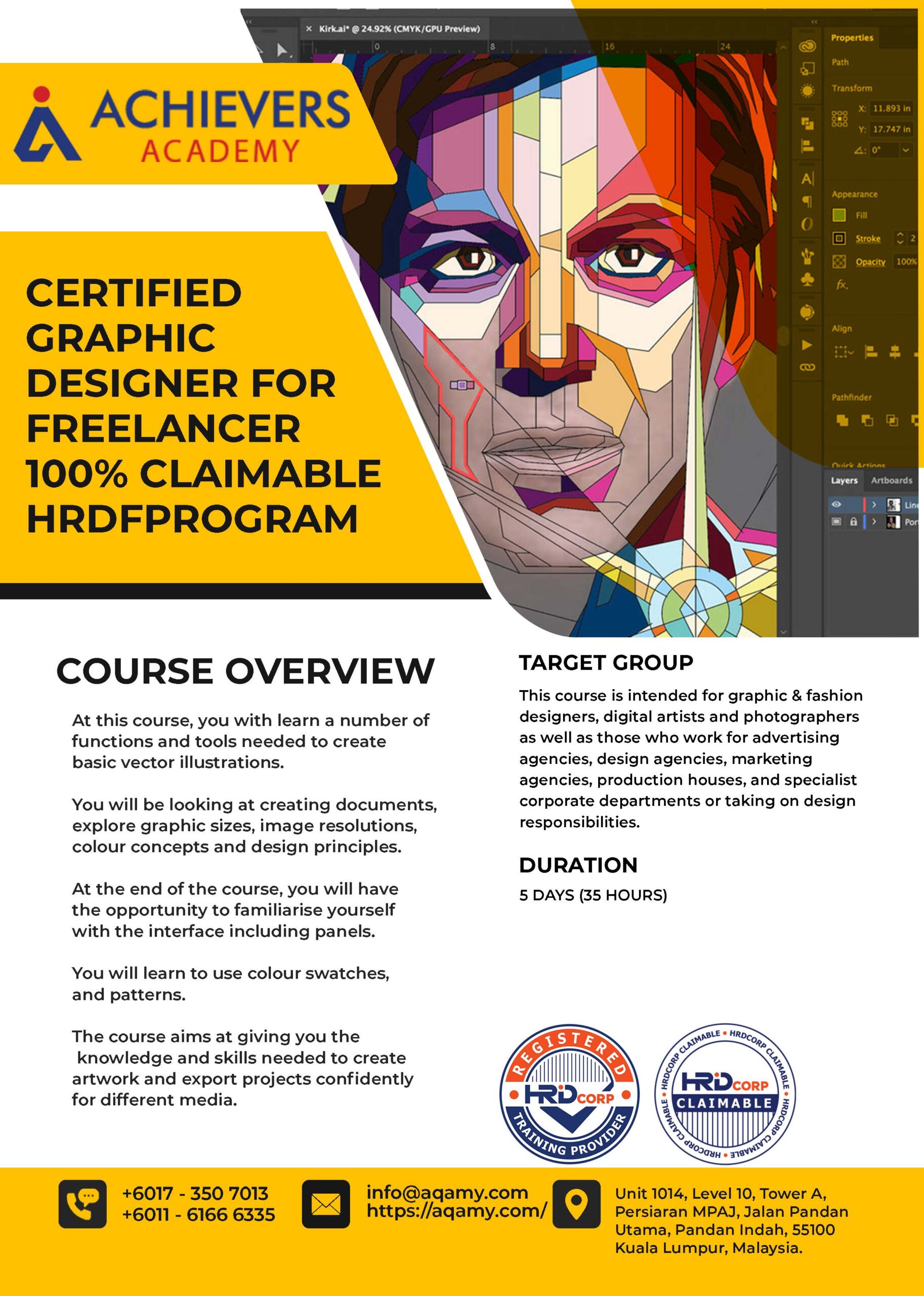 Certified Graphic Designer For Freelancer (HRDF Claimable) - Image 2